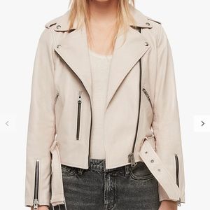 AllSaints Balfern Leather Biker Jacket